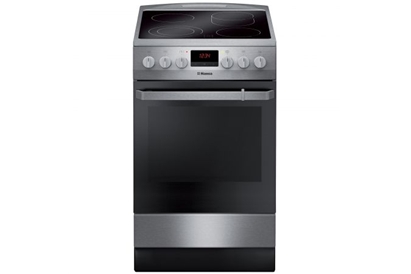 Aragaz electric Hansa FCCX59209, plita vitroceramica, clasa A+, Inox