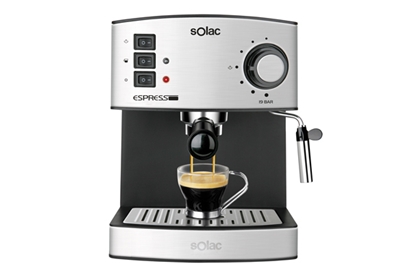 Espressor Solac CE4480, 19 bari, inox