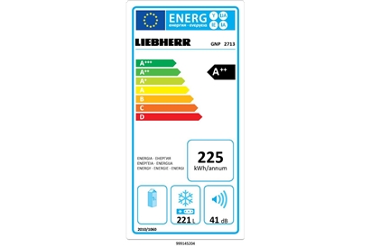 Congelator Liebherr Comfort GNP 2713, NoFrost, 221 l, Clasa F, alb