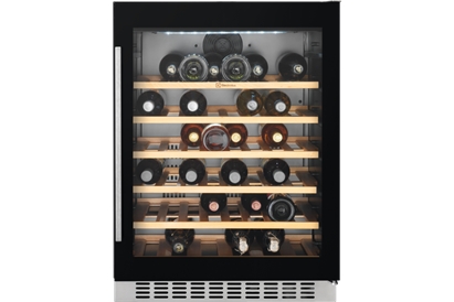 Racitor de vinuri incorporabil Electrolux ERW1573AOA, Capacitate de 46 sticle, 138 l, Clasa G, Negru