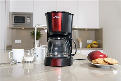 Cafetiera Solac Stillo Red CF4029, 900W, 1.2L, Rosu