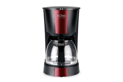 Cafetiera Solac Stillo Red CF4029, 900W, 1.2L, Rosu