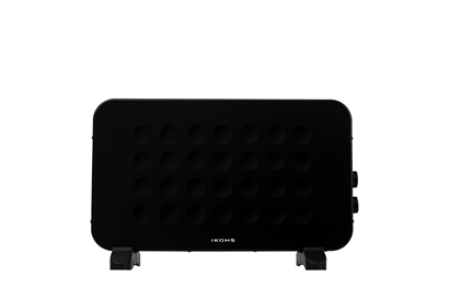 Convector cu incalzire si ventilare Ikohs HEATBOX HTRHCN1-IK-negru-mat