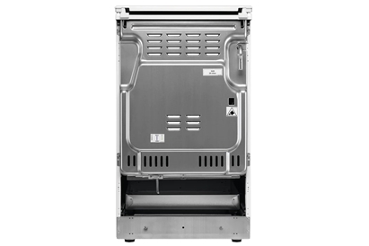 Aragaz mixt AEG CKB56480BW, STEAMBAKE AIRFRY, 4 zone de gatit, 50 cm, alb