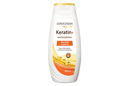 Balsam regenerant cu keratina si pantenol Gerocossen Keratin+ 400 ml