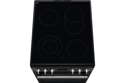 Aragaz electric ELECTROLUX SteamBake AirFry LKR564200K, cataliza 50 cm, negru