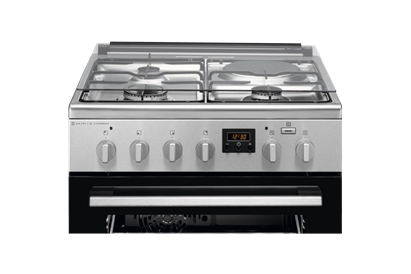 Aragaz mixt Electrolux LKM660200X, SteamBake, AirFry, 60 cm, inox antiamprenta