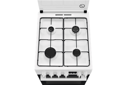 Aragaz mixt Electrolux LKK560205W, SteamBake, AirFry, 50 cm alb