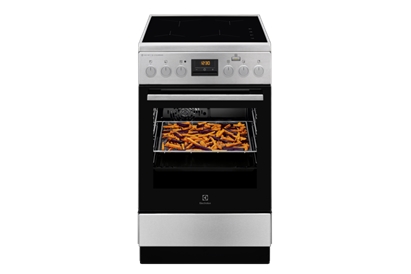 Aragaz electric Electrolux LKI564200X, SteamBake AirFry, cataliza 50 cm inox