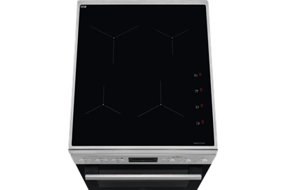 Aragaz electric Electrolux LKI564200X, SteamBake AirFry, cataliza 50 cm inox