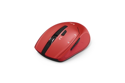 Mouse Hama compact wireless "Milano", rosu