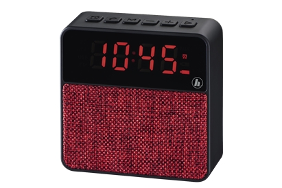 Boxa portabila Hama,173168, Bluetooth"Pocket Clock", rosu