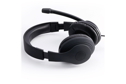 Casti Hama, 139924,  PC "HS-USB 300", Stereo, negru