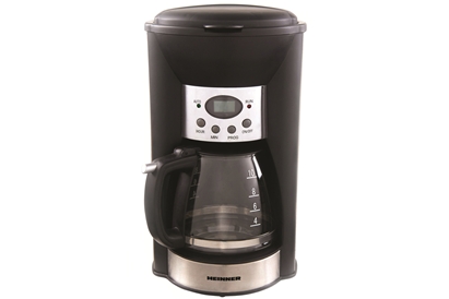 Cafetiera Digitala Heinner Essentials HCM-1200D, 1000 W, Timer, Display LCD, Negru