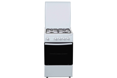 Aragaz Heinner HFSC-50SW, Gaz, 4 Arzatoare, Dispozitiv siguranta, 50 cm, Alb